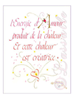 Calligraphie Énergie d'Amour - Jane Sullivan