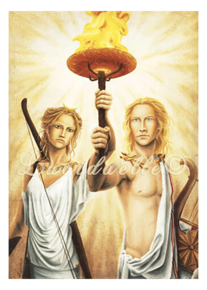 Poster Artémis & Apollon